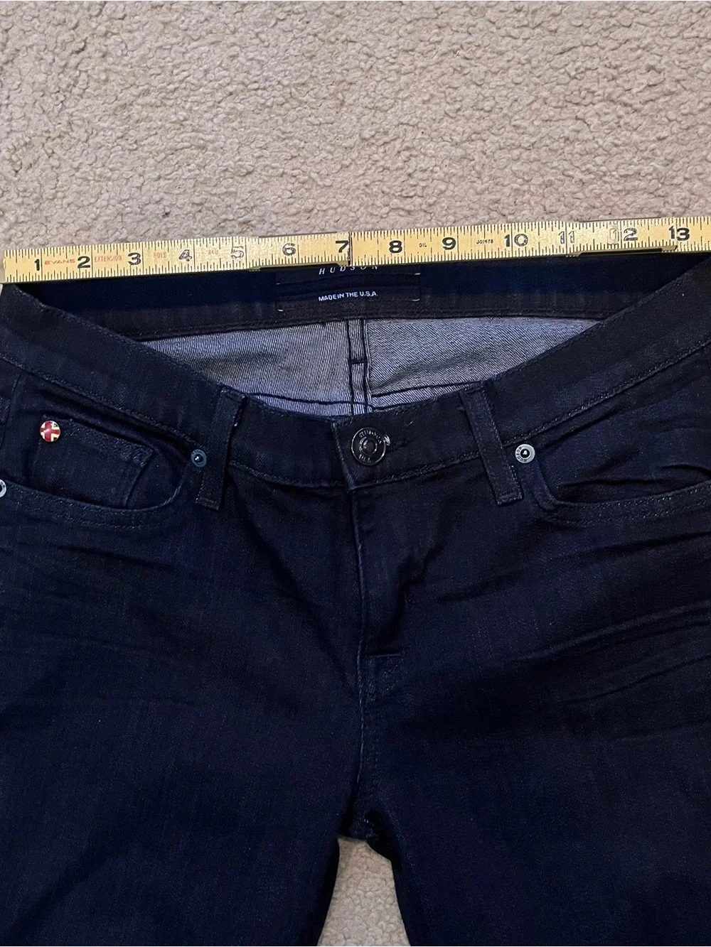 Hudson Women’s Black Skinny Jeans